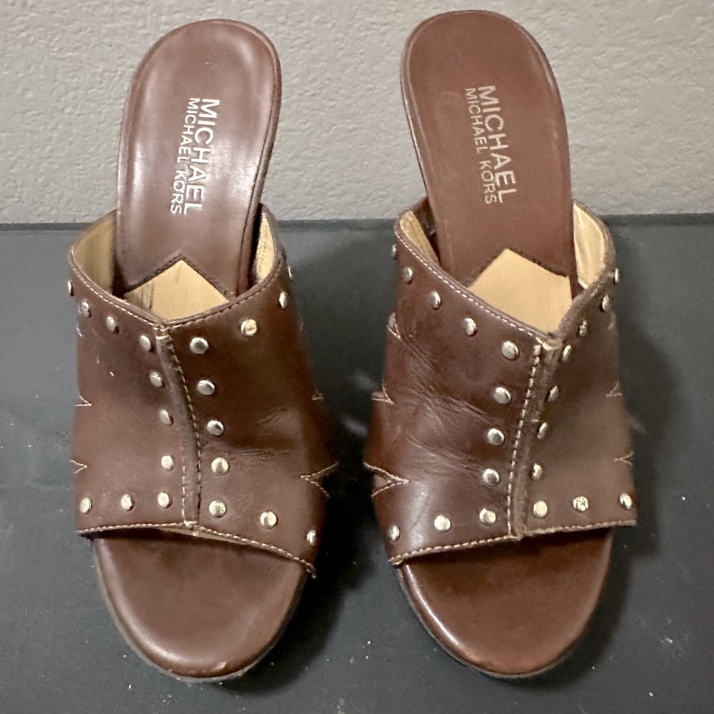 Michael Kors slip on heels